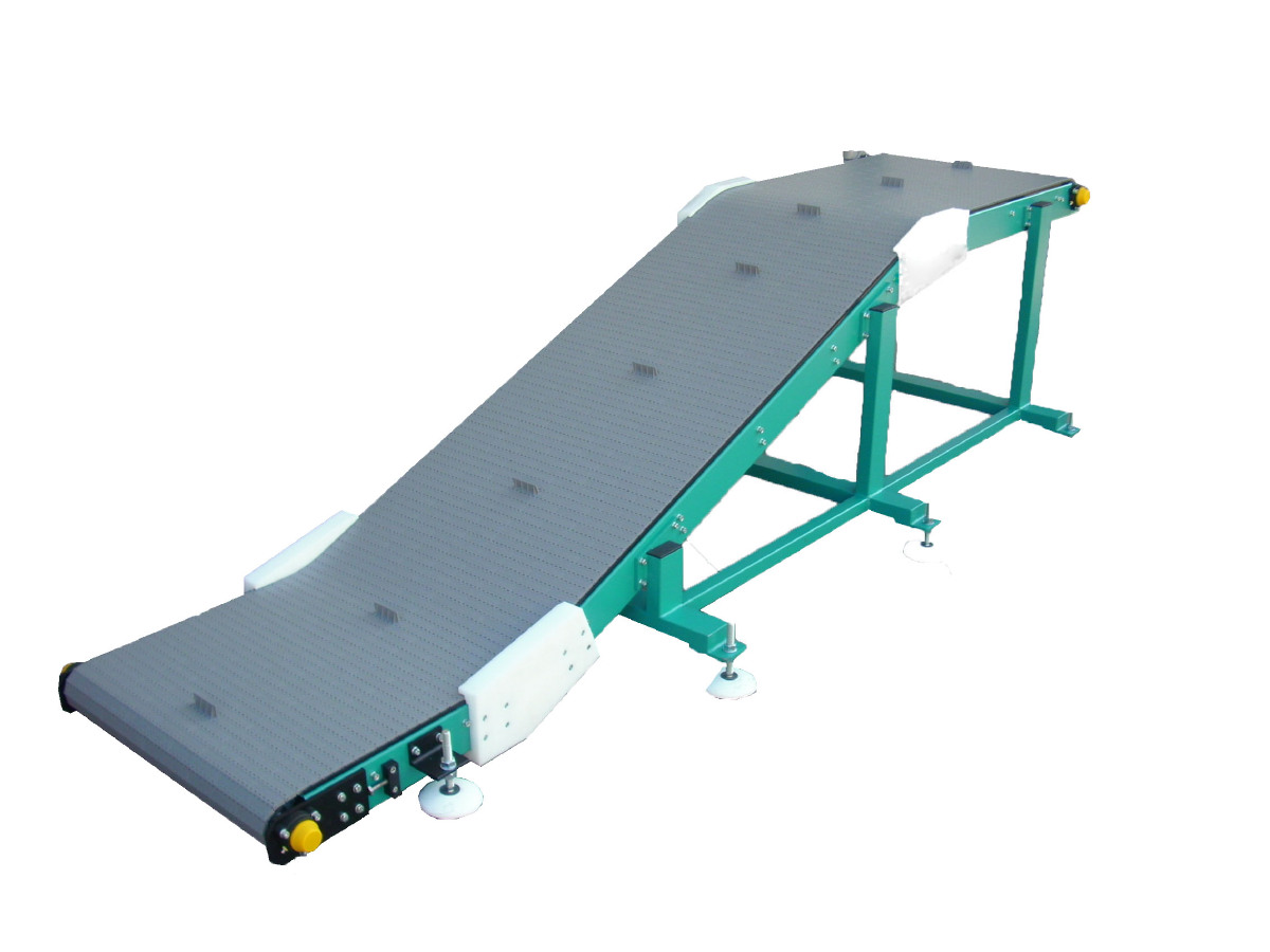 Elevator modular conveyor belt